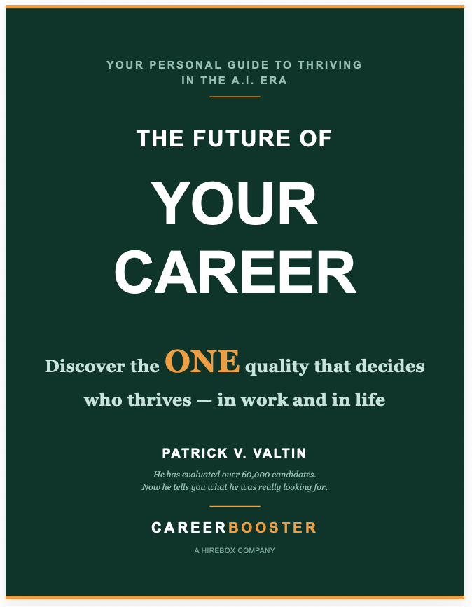 The Future of Your Career